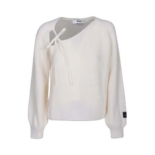 Tie-Detailed Knit Jumper
