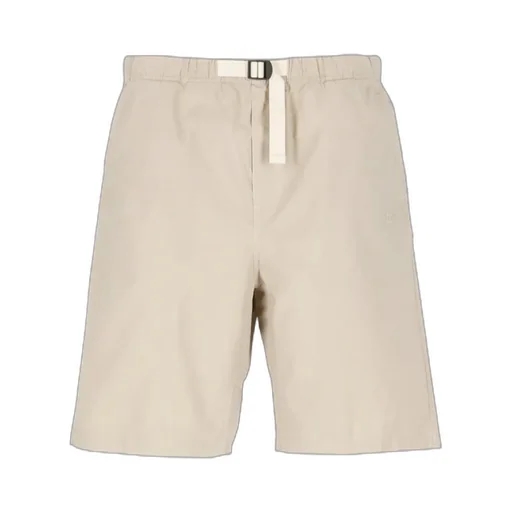 Buckle-Strap Fastened Thigh-Length Shorts