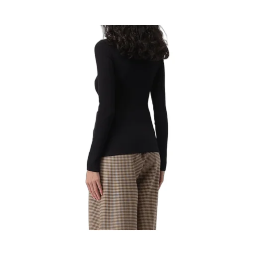 Logo-Embroidered Ribbed-Knit Top