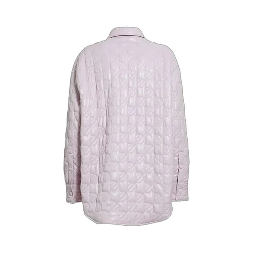Diamond Press-Stud Fastened Quilted Jacket