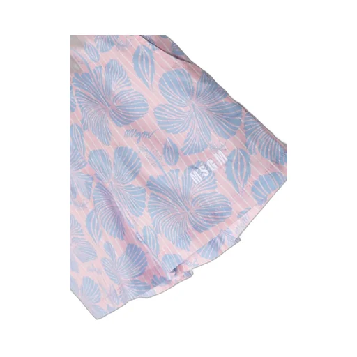Hawaiian Floral-Print Elasticated Shorts