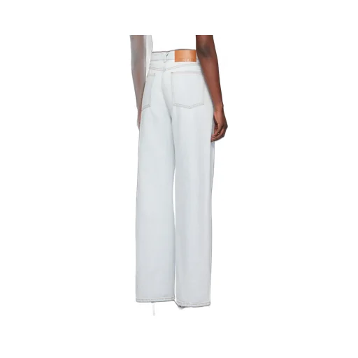 Logo Patch Wide-Leg Jeans
