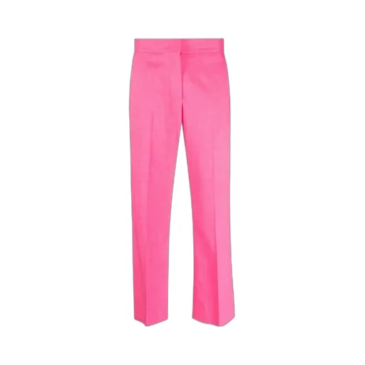 High-Waist Cropped Trousers