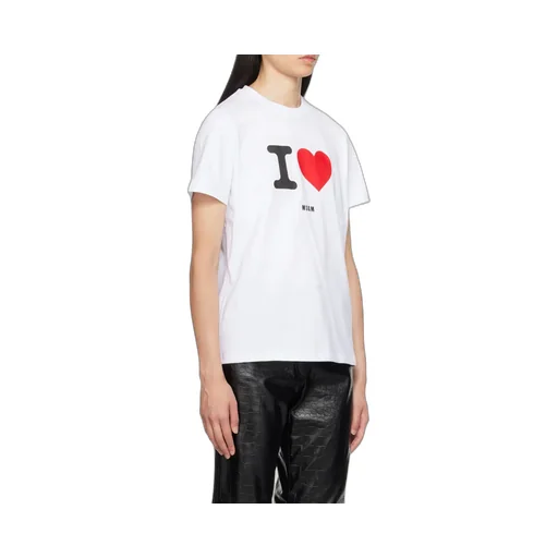 Logo-Flocked Crewneck T-Shirt