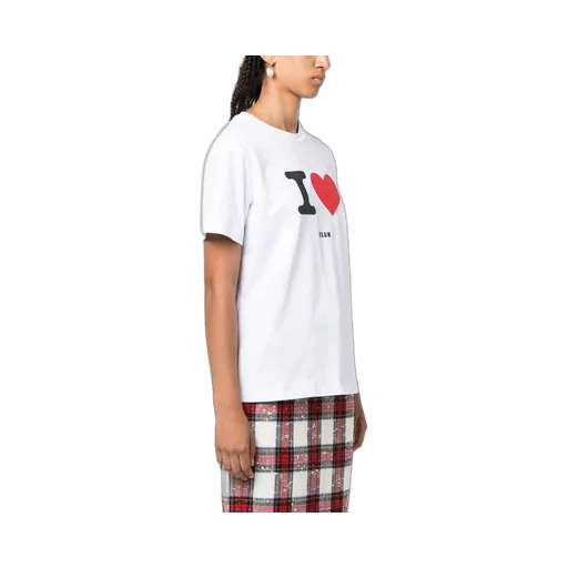 Logo-Flocked Crewneck T-Shirt