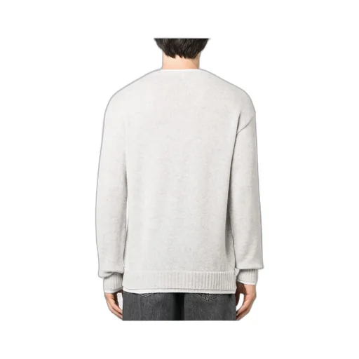 Logo Embroidered Knitted Jumper