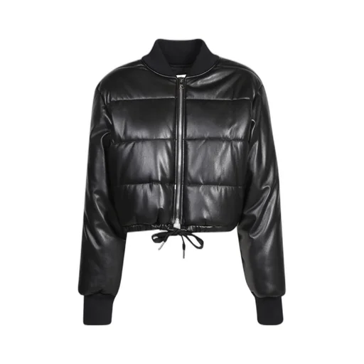 Cropped Quilted Jacket