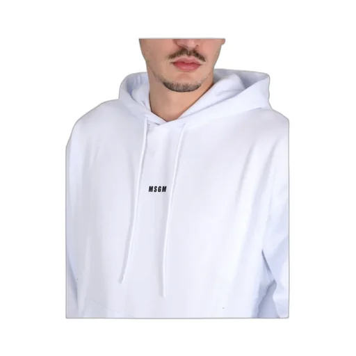 Logo Printed Drawstring Hoodie