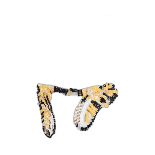 Cat Embellished Cotton T-Shirt