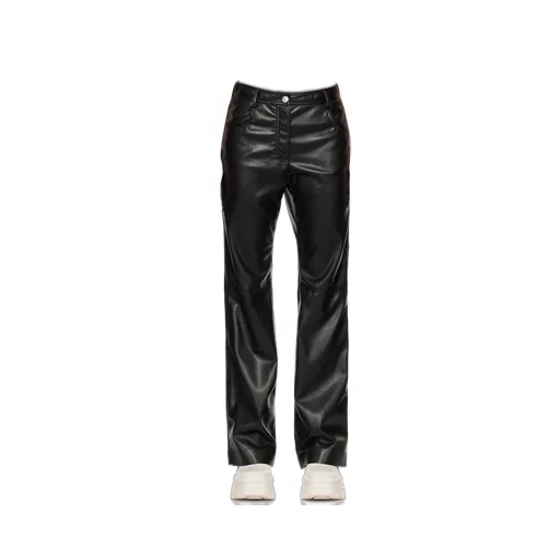 High-Waisted Flared Trousers