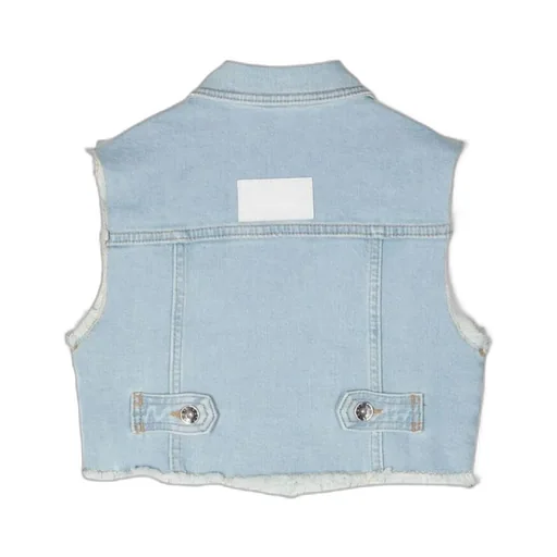 Logo Sleeveless Coat