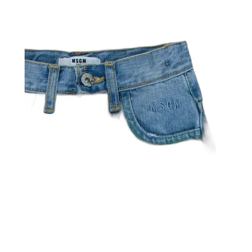 Distressed-Effect Straight-Leg Jeans