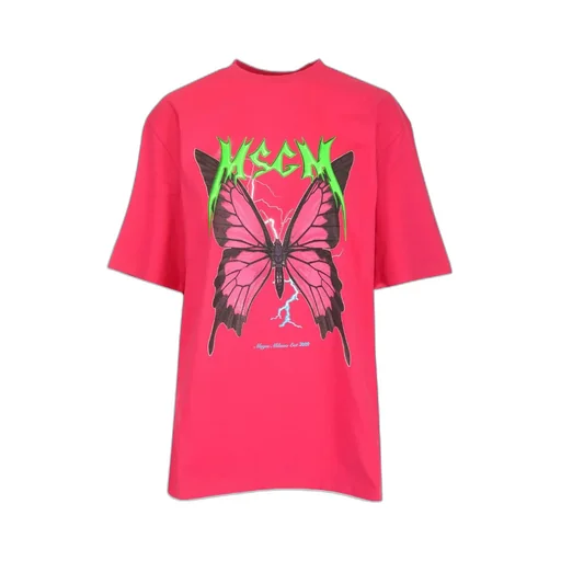 Butterfly Printed Big Profile T-Shirt