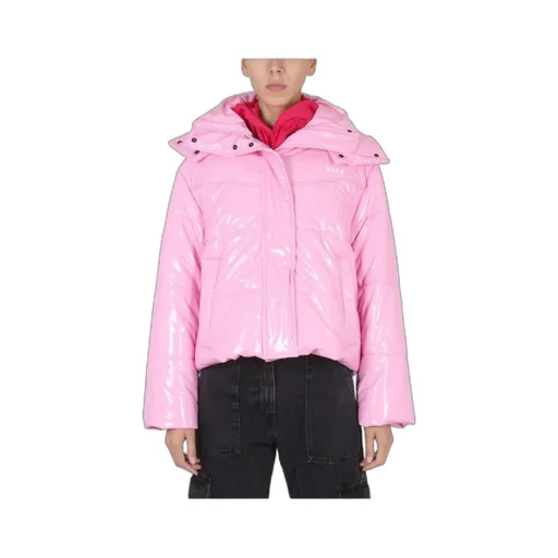 Logo Printed Padded Jacket