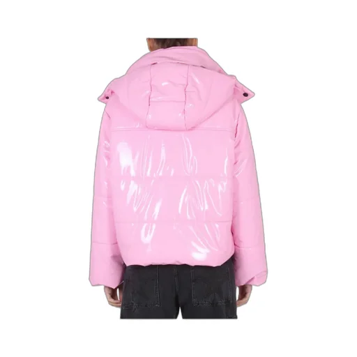 Logo Printed Padded Jacket