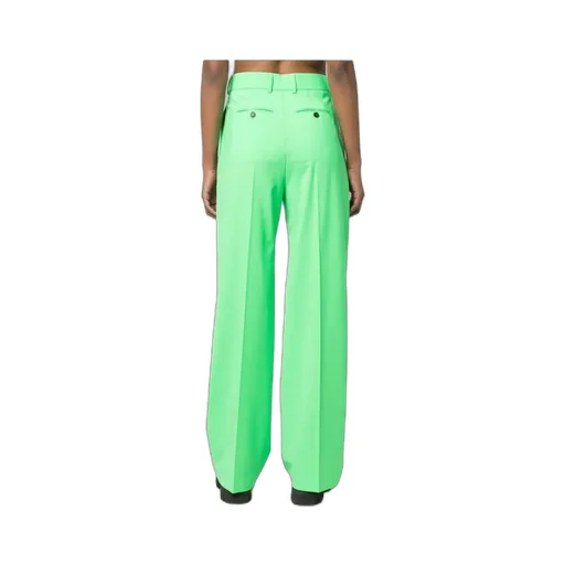 High-Waist Straight-Leg Tailored Trousers