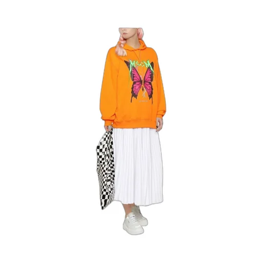 Graphic-Print Cotton Hoodie