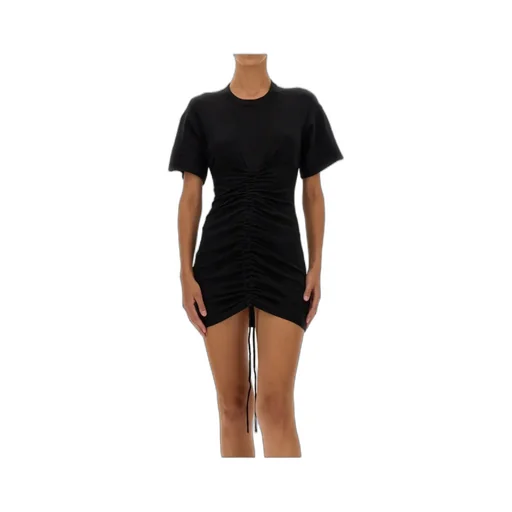 Cutout Ruched T-Shirt Dress