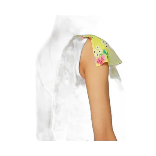Floral-Printed Asymmetric Dress