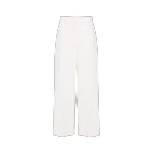 High-Waist Straight-Leg Tailored Trousers