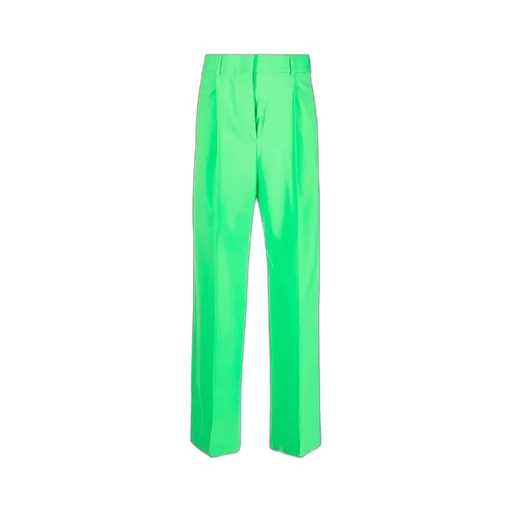 High-Waist Straight-Leg Tailored Trousers