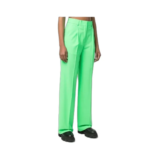 High-Waist Straight-Leg Tailored Trousers