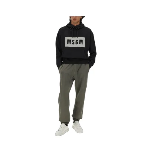 Logo Printed Drawstring Hoodie