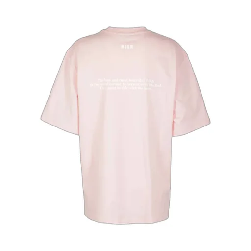Heart Print Cotton T-Shirt