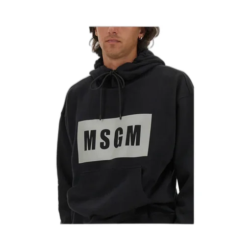 Logo Printed Drawstring Hoodie