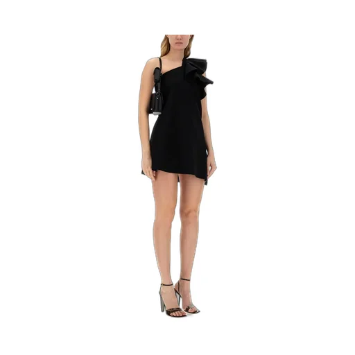 One-Shoulder Ruffled Mini Dress