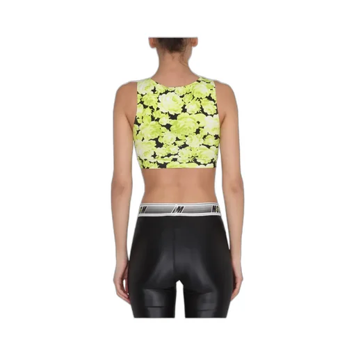 Floral Print Cropped Tank Top
