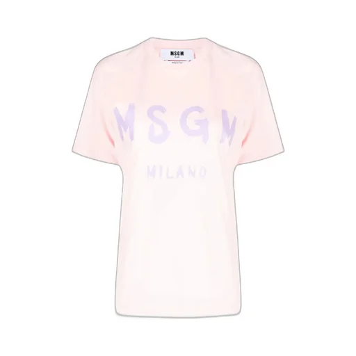Brushstroke Logo-Print T-Shirt