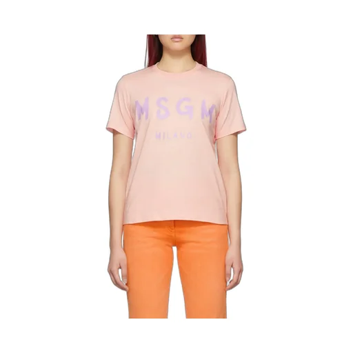 Brushstroke Logo-Print T-Shirt