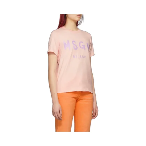Brushstroke Logo-Print T-Shirt