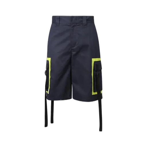 Tassel-Detail Knee-Length Shorts