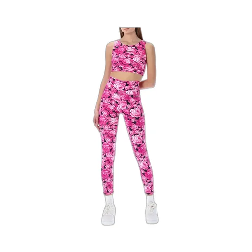 Floral Print Cropped Tank Top
