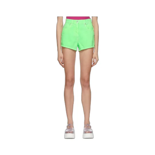 Logo Denim Shorts