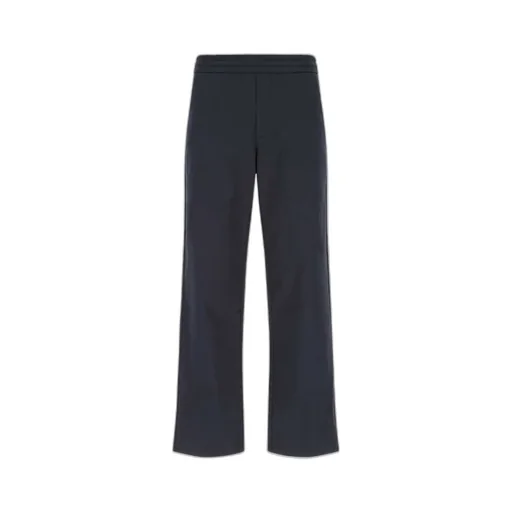 Straight-Leg Elasticated Trousers