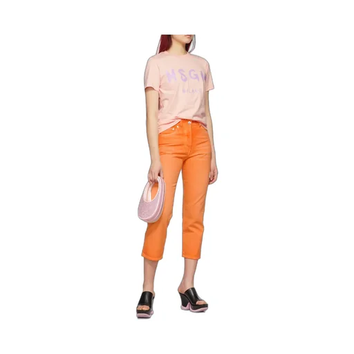 Brushstroke Logo-Print T-Shirt