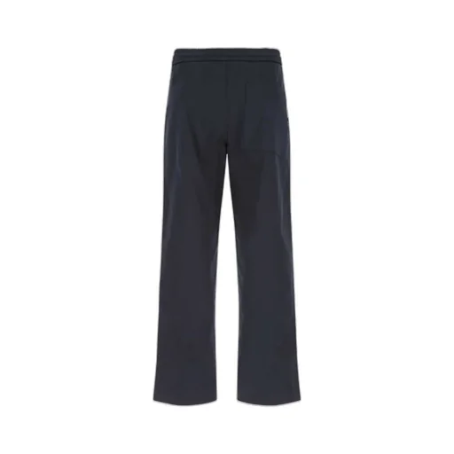 Straight-Leg Elasticated Trousers