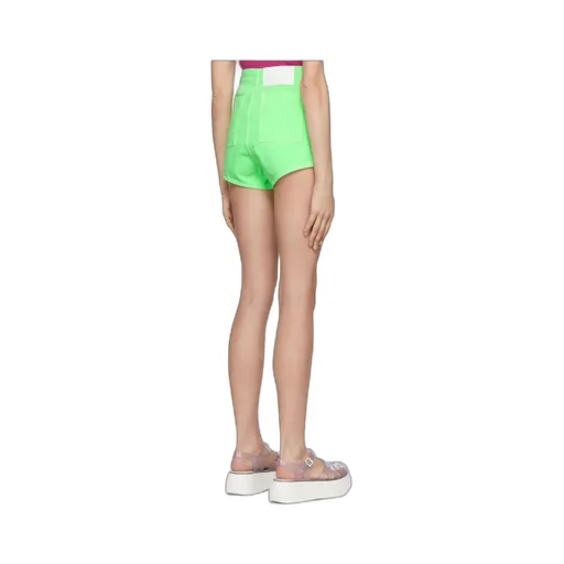 Logo Denim Shorts