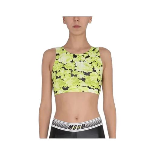 Floral Print Cropped Tank Top