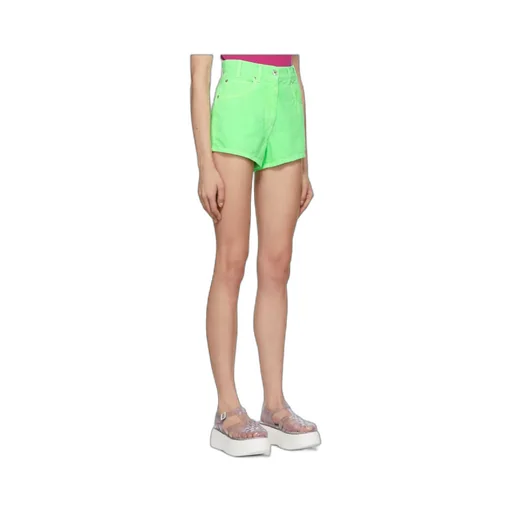 Logo Denim Shorts