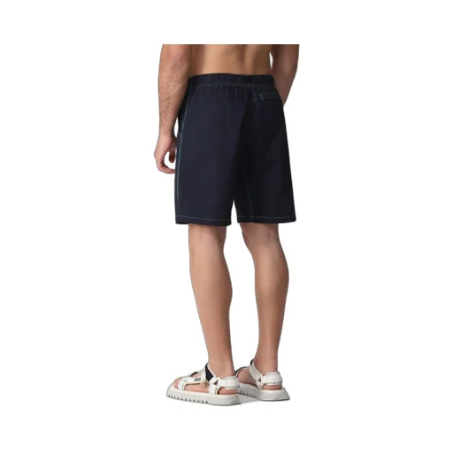 Logo Embroidered Drawstring Waistband Shorts