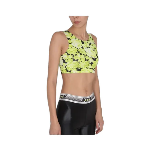 Floral Print Cropped Tank Top