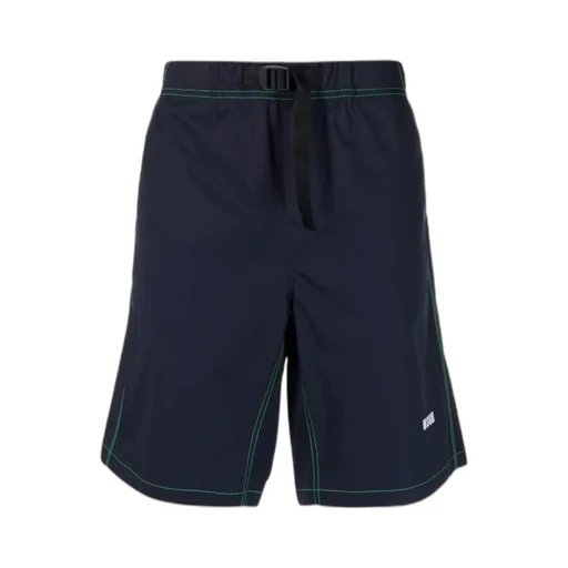 Logo Embroidered Drawstring Waistband Shorts