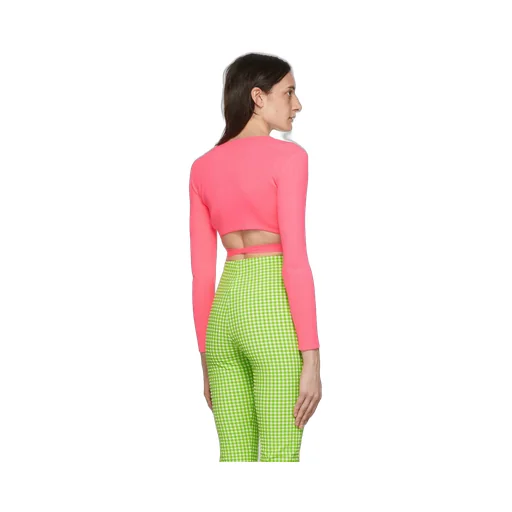 V-Neck Cropped Top