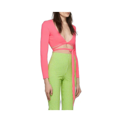 V-Neck Cropped Top