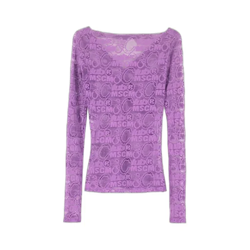 Lace Layered V-Neck Top