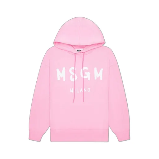 Logo Printed Drawstring Hoodie